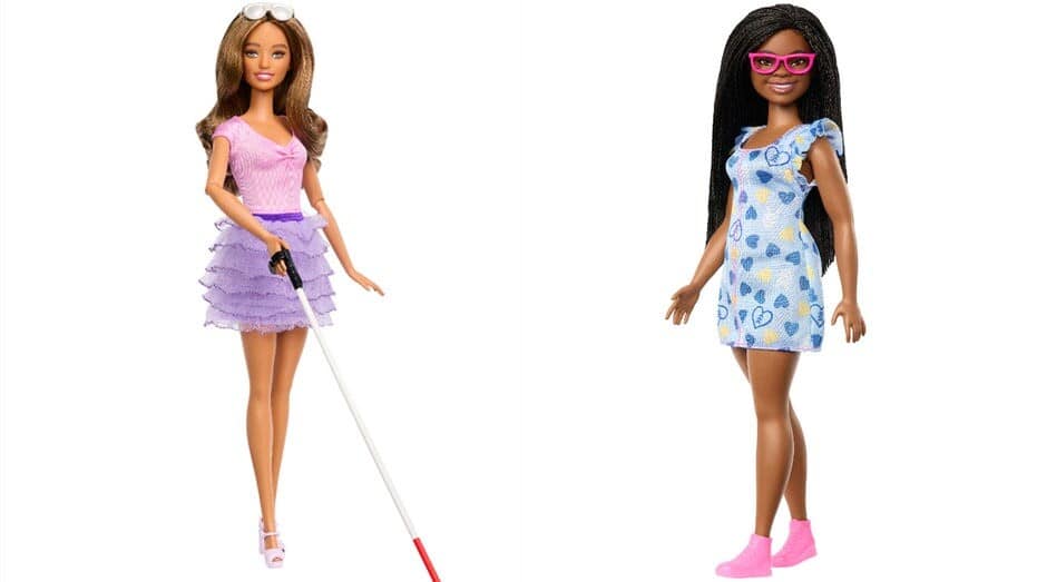 Mattel unveils first-ever blind Barbie doll