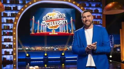 Travis Kelce debuts as host. Watch 'Are You Smarter...' trailer