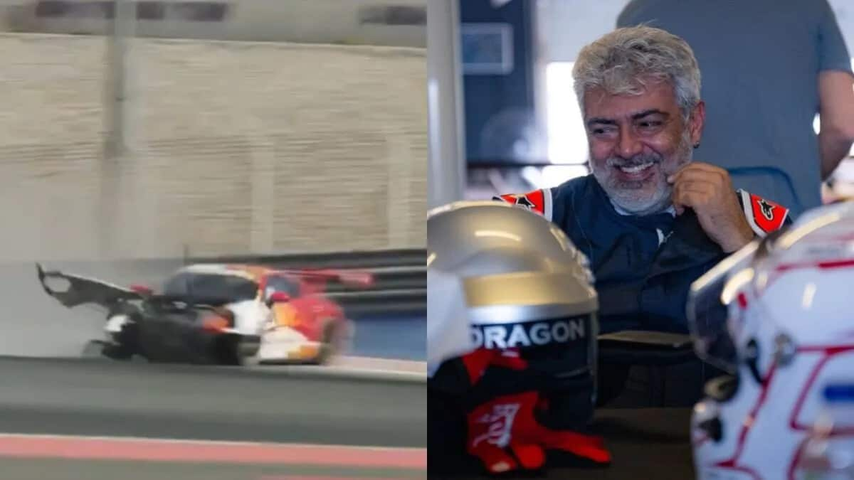 'Ajith is safe': Thala comes out unharmed from Porsche crash