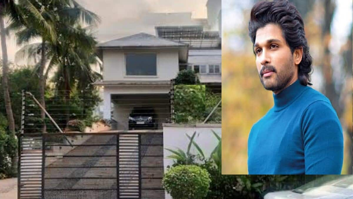 Allu Arjun erects white sheets around Hyderabad residence after vandalism