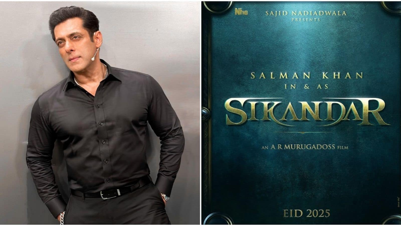 Big Eid announcement: Salman Khan drops 'Sikandar' poster; 2025 release