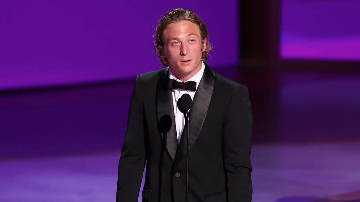 Jeremy Allen White bags second consecutive Emmy for 'The Bear'