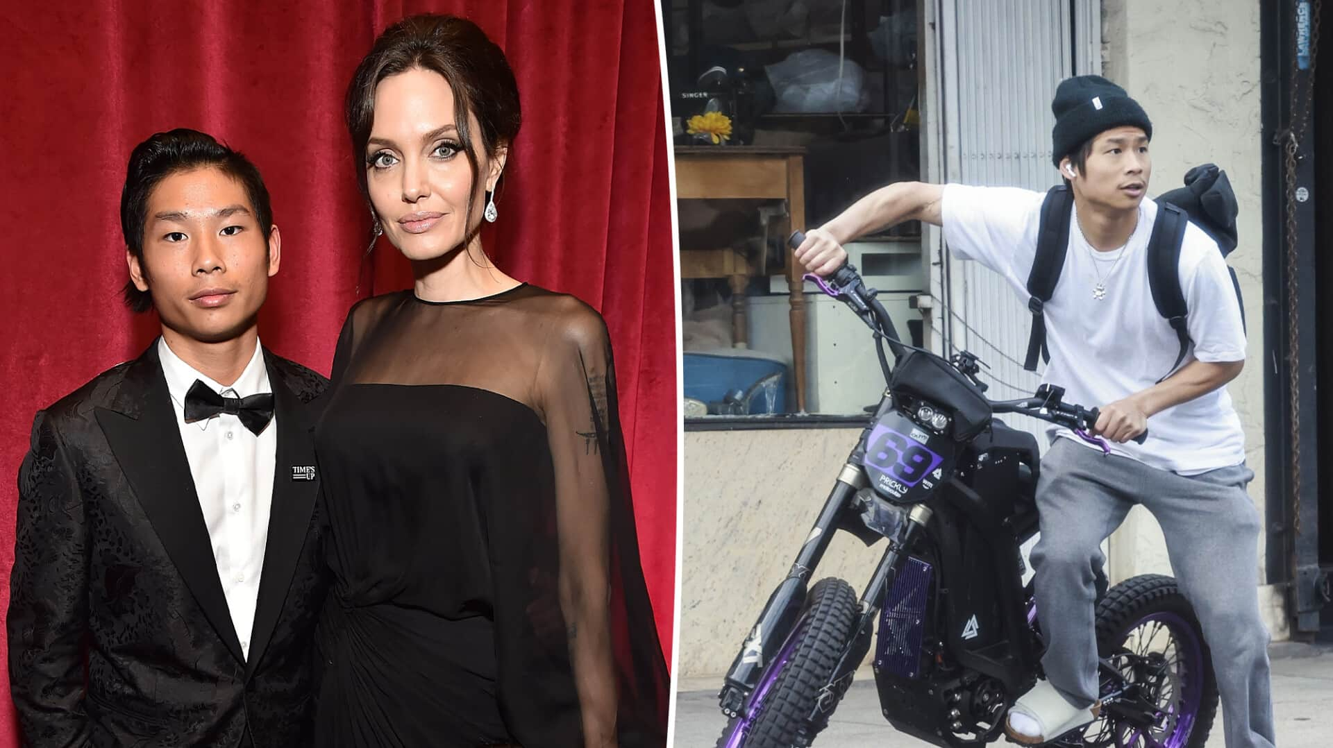 Angelina-Brad's son, Pax hospitalized after Los Angeles bike crash