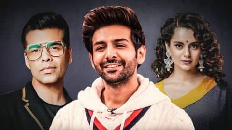 Kangana Ranaut supports Kartik Aaryan after 'fallout' with Karan Johar Kangana Ranaut supports Kartik Aaryan after 'fallout' with Karan Johar