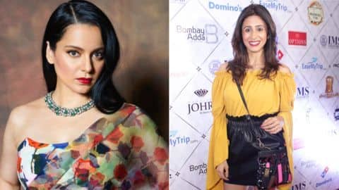 Mask kahan hai madam, Kishwer Merchant asks Kangana, gets trolled Mask kahan hai madam, Kishwer Merchant asks Kangana, gets trolled