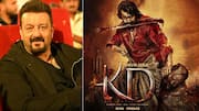 Sanjay Dutt is ferocious in 'KD - The Devil' teaser 