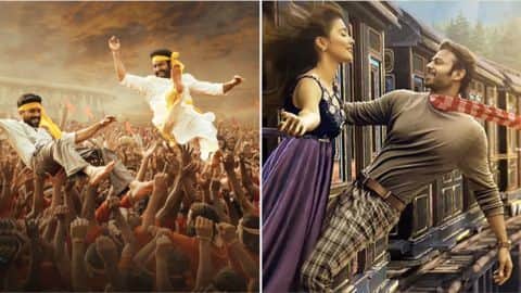 New posters of 'RRR', 'Radhe Shyam' dropped to mark Ugadi New posters of 'RRR', 'Radhe Shyam' dropped to mark Ugadi