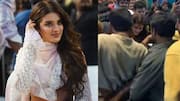 Nidhhi Agerwal mobbing incident: Police file case against event organizers