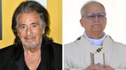 Al Pacino meets Pope Leo XIV at Vatican