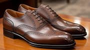Make your winter outfits shine with brogue shoes 