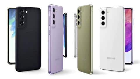 Samsung's S21 FE available from Rs. 17,600 with exchange offer Samsung's S21 FE available from Rs. 17,600 with exchange offer