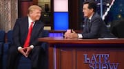 Trump denies he got Colbert fired from 'The Late Show'