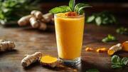 Sip and shine: Turmeric ginger smoothie 