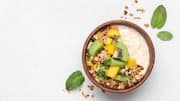 This sunflower seed parfait is super healthy! 