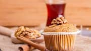 Breakfast made easy: Carrot and walnut muffins 