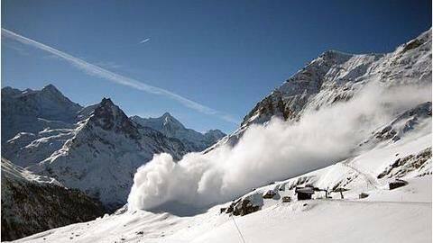 Avalanche buries several skiers in Tignes, France Avalanche buries several skiers in Tignes, France