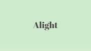 Word of the Day: Alight