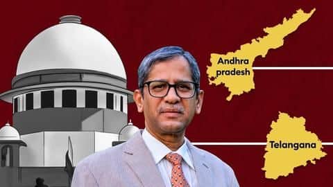 CJI Ramana refuses to hear Krishna river dispute, cites belongingness CJI Ramana refuses to hear Krishna river dispute, cites belongingness