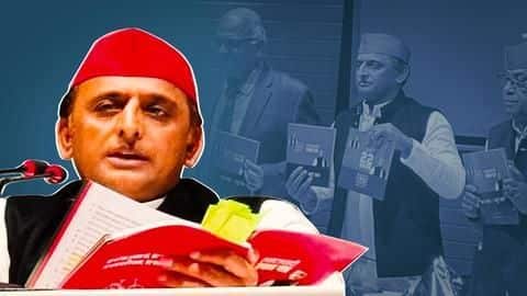 SP releases manifesto for UP, promises to make farmers debt-free SP releases manifesto for UP, promises to make farmers debt-free