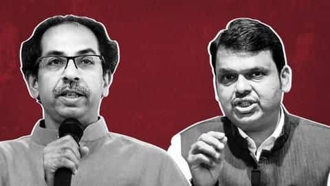 Fadnavis hits out at Shiv Sena over Thackeray's 'Hindutva' remark Fadnavis hits out at Shiv Sena over Thackeray's 'Hindutva' remark