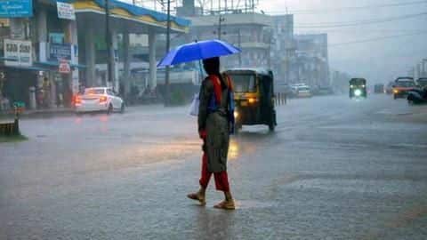 Rains hit southern India; heavy downpour predicted in Karnataka today Rains hit southern India; heavy downpour predicted in Karnataka today