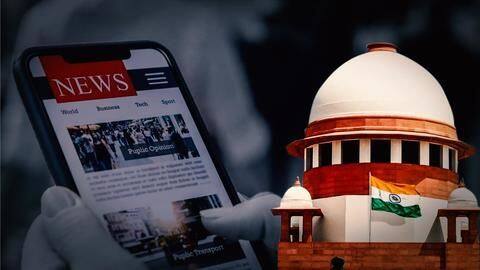 Communalizing news gives bad name to country, says Supreme Court Communalizing news gives bad name to country, says Supreme Court