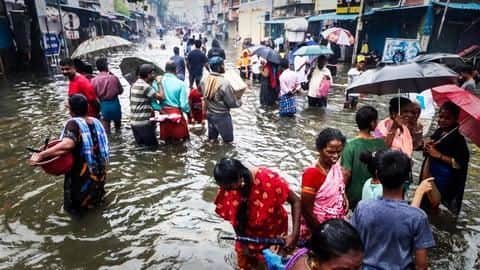 Red alert in TN amid rains; death toll reaches 8 Red alert in TN amid rains; death toll reaches 8