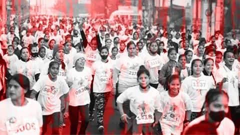 Stampede-like situation at Congress' Bareilly marathon; party says 'human nature' Stampede-like situation at Congress' Bareilly marathon; party says 'human nature'