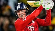 England's Tom Banton slams his 3rd half-century in T20Is: Stats
