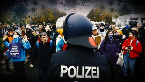 Amid rising coronavirus cases, anti-lockdown protests hit Europe Amid rising coronavirus cases, anti-lockdown protests hit Europe