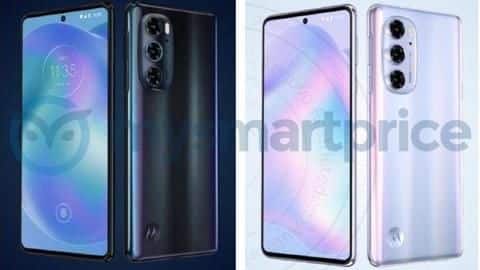Moto Edge 30 Pro's leaked renders reveal design details Moto Edge 30 Pro's leaked renders reveal design details