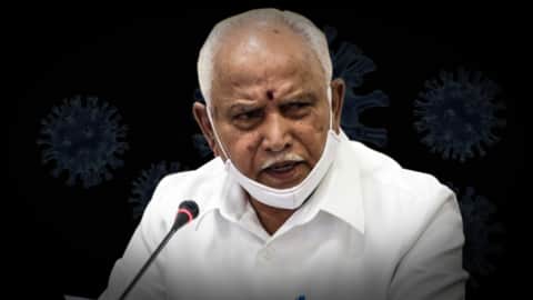 BS Yediyurappa tests coronavirus positive for the second time BS Yediyurappa tests coronavirus positive for the second time