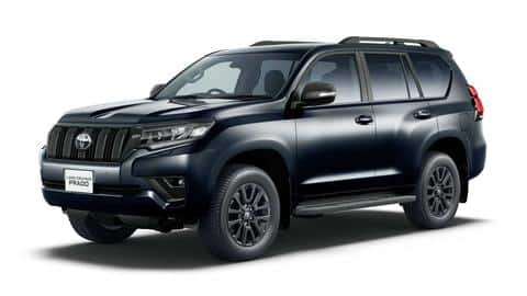 Toyota Land Cruiser Prado Matte Black Edition debuts: Check features Toyota Land Cruiser Prado Matte Black Edition debuts: Check features