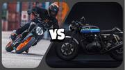 Can KTM 390 Duke defeat Royal Enfield Continental GT 650