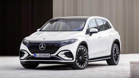 Mercedes-Benz EQS SUV, with 600km range, unveiled: Check top features Mercedes-Benz EQS SUV, with 600km range, unveiled: Check top features
