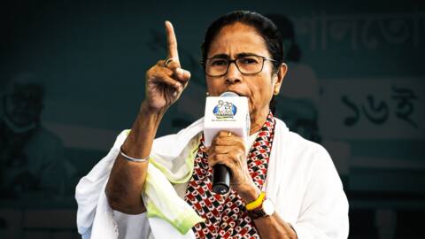 Banned from campaigning, Mamata Banerjee sits on dharna in Kolkata Banned from campaigning, Mamata Banerjee sits on dharna in Kolkata
