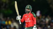 Litton Das appointed as Bangladesh ODI captain: Decoding his stats