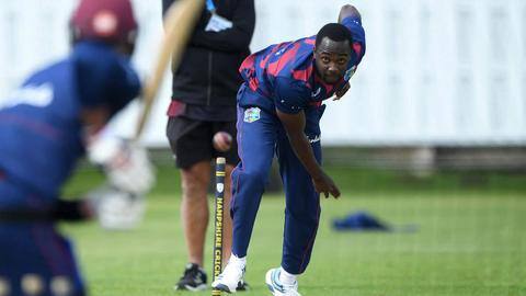 WI vs SA: Fast bowler Marquino Mindley tests COVID-19 positive WI vs SA: Fast bowler Marquino Mindley tests COVID-19 positive
