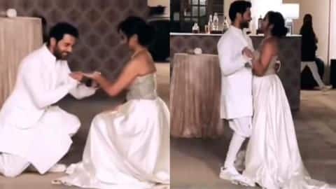 Rao and Patralekhaa twinned in white for intimate engagement ceremony