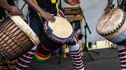 What is sabar drumming?