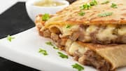 Quick and healthy: Bean and cheese quesadillas