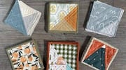 How to make wax print coasters