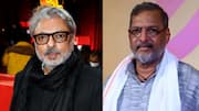 'Very hard taskmaster': Bhansali recalls working with Nana Patekar