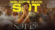 Sai Dharam Tej resumes 'SDT15' shooting, six months after accident Sai Dharam Tej resumes 'SDT15' shooting, six months after accident