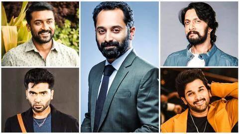 Fahadh Faasil to STR: 5 South actors who owned 2021 Fahadh Faasil to STR: 5 South actors who owned 2021