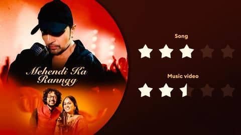 'Mehendi Ka Ranngg' review: This Himesh Reshammiya composition is melodious 'Mehendi Ka Ranngg' review: This Himesh Reshammiya composition is melodious