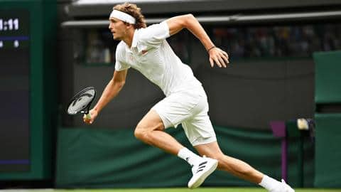 2021 Wimbledon: Alexander Zverev overcomes Tennys Sandgren in second round 2021 Wimbledon: Alexander Zverev overcomes Tennys Sandgren in second round
