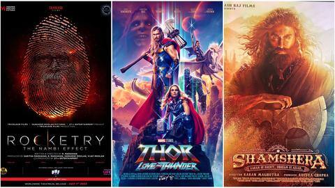 'Thor 4,' 'Shamshera,' 'Malayankunju': Analyzing box office collections over weekend 'Thor 4,' 'Shamshera,' 'Malayankunju': Analyzing box office collections over weekend
