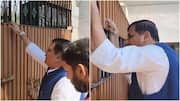 Sanjay Singh claims 'house arrest;' climbs gate to meet Farooq 