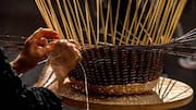 What is Kikuyu basket weaving?